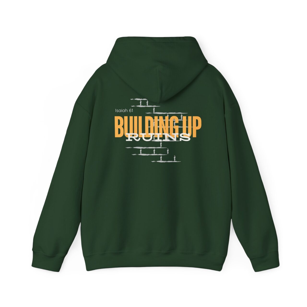 Building Up Ruins Unisex Heavy Blend Sweatshirt
